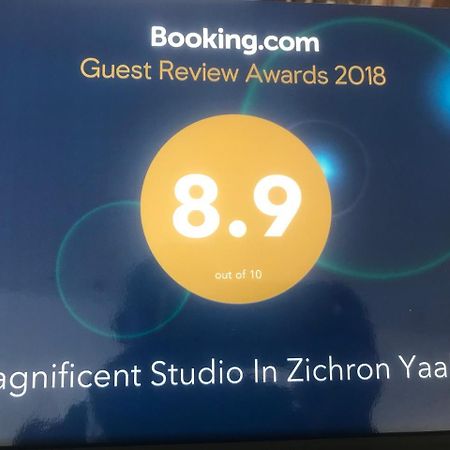 Magnificent Studio In Zichron Yaakov Sea View And Garden Zichron Ja’akow Zewnętrze zdjęcie